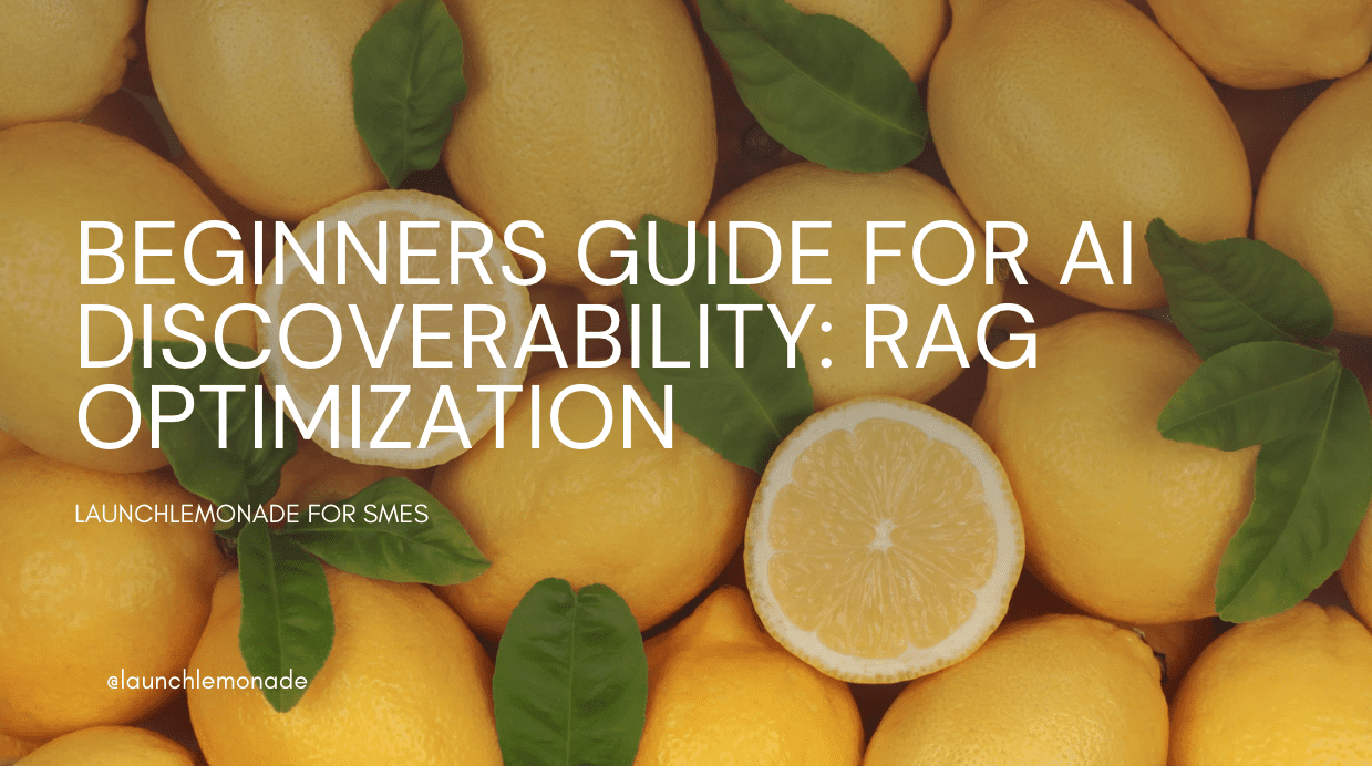 Beginner's guide to AI Discoverability: RAG Optimization